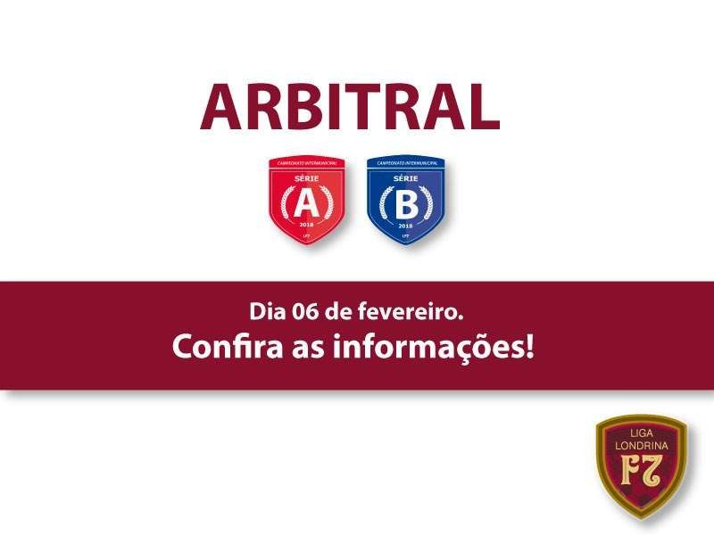 ARBITRAL DAS SÉRIES A E B