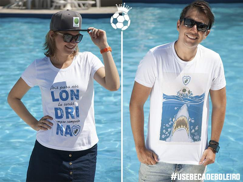 BECA DE BOLEIRO LANçA LINHA DE CAMISETAS LICENCIADAS DO LONDRINA