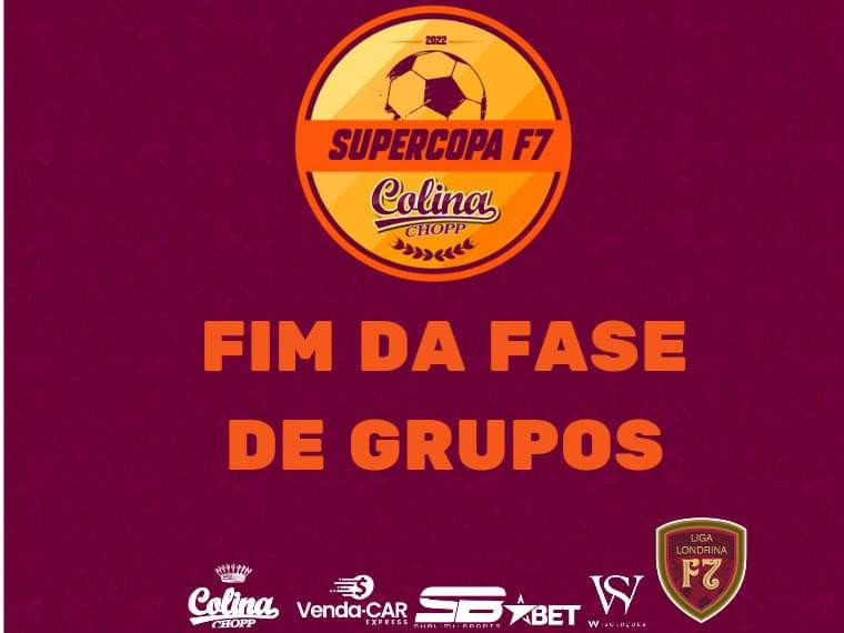 FIM DA FASE DE GRUPOS!